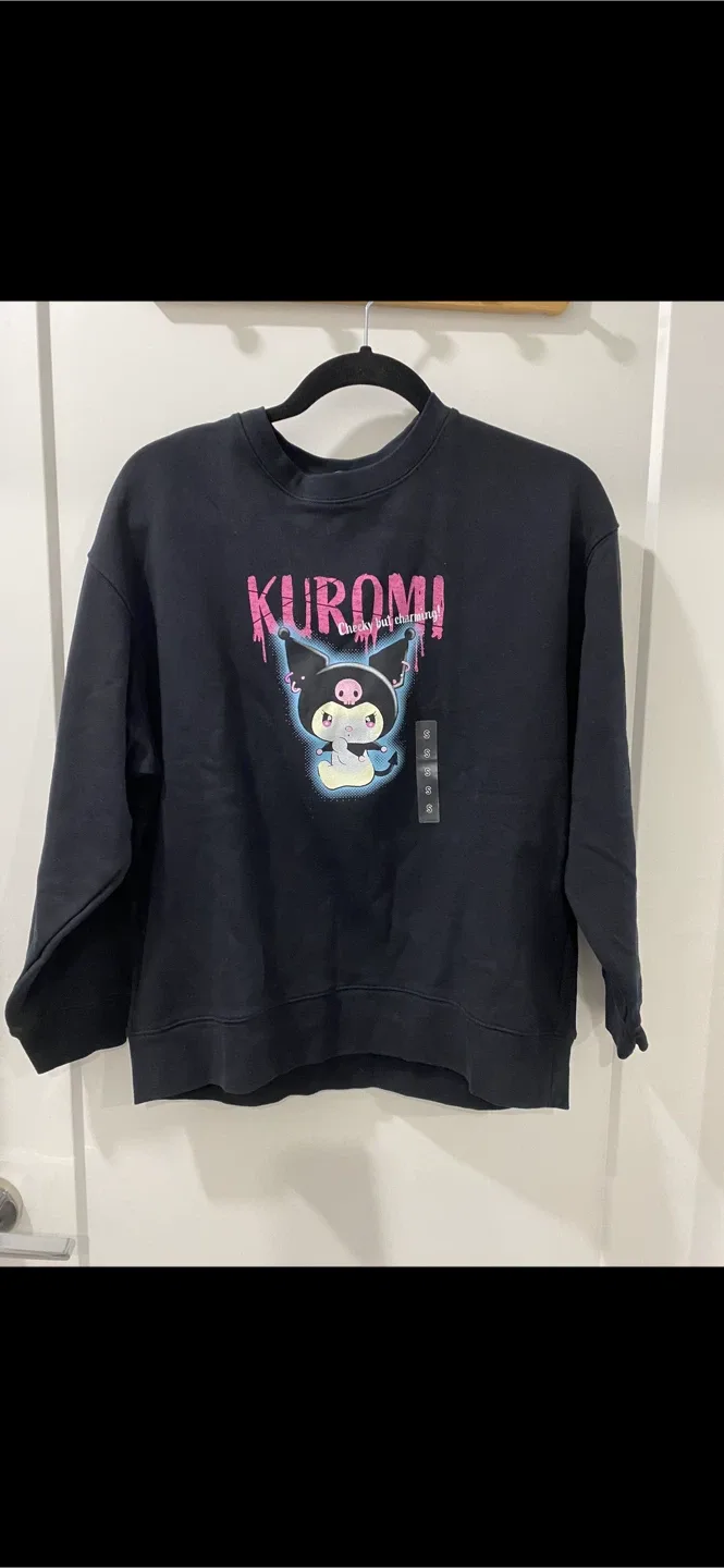 Uniqlo Kuromi Sweatshirt - Size Small
