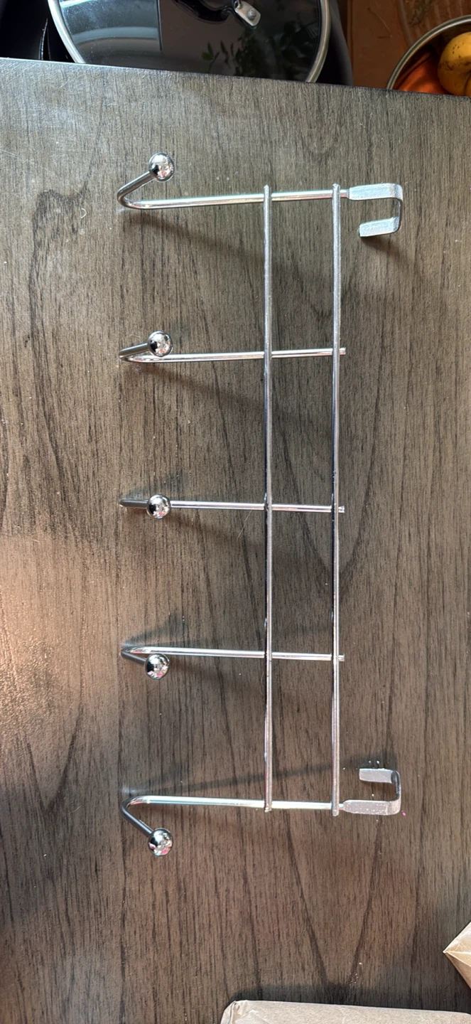 Over the Door Rack with 5 Hooks