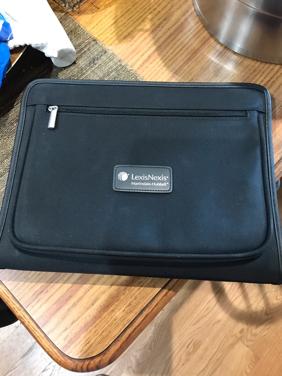 LexisNexis Martindale-Hubbell Black Zippered Binder