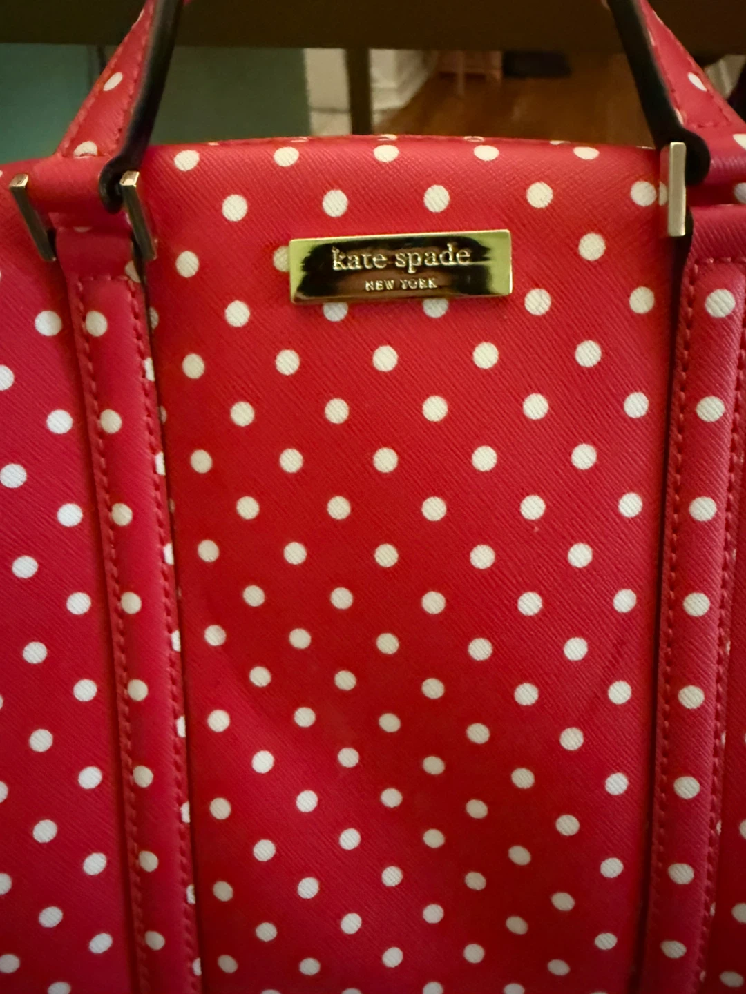Kate Spade Red Polka Dot Satchel - photo 2
