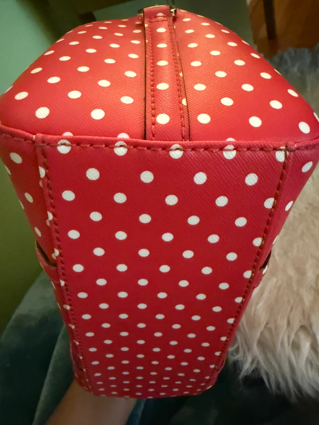 Kate Spade Red Polka Dot Satchel - photo 4