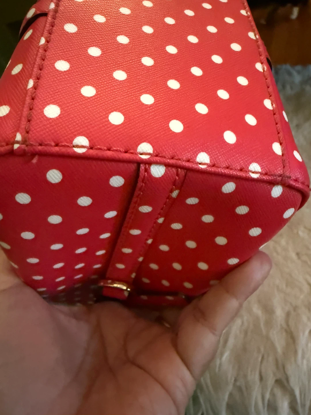 Kate Spade Red Polka Dot Satchel - photo 3