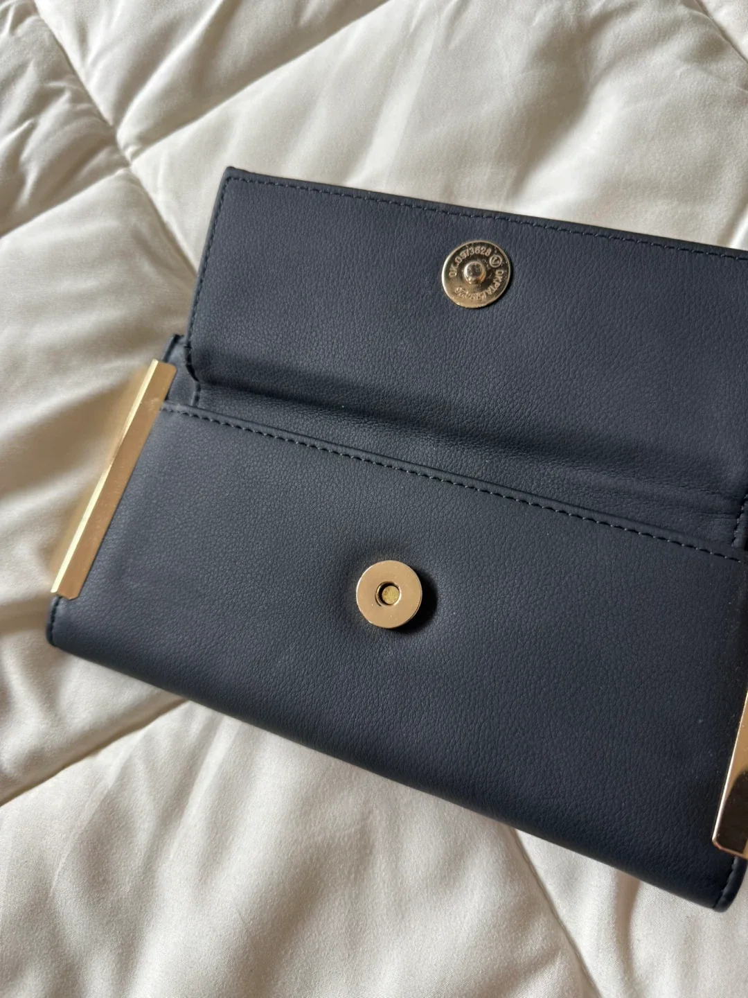 Black Double Zippered Wallet image indicator(3)