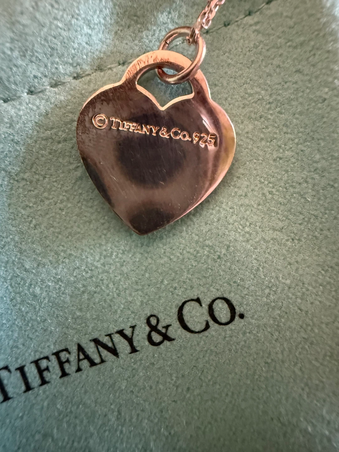 Tiffany & Co. Red Heart Pendant Necklace - photo 5