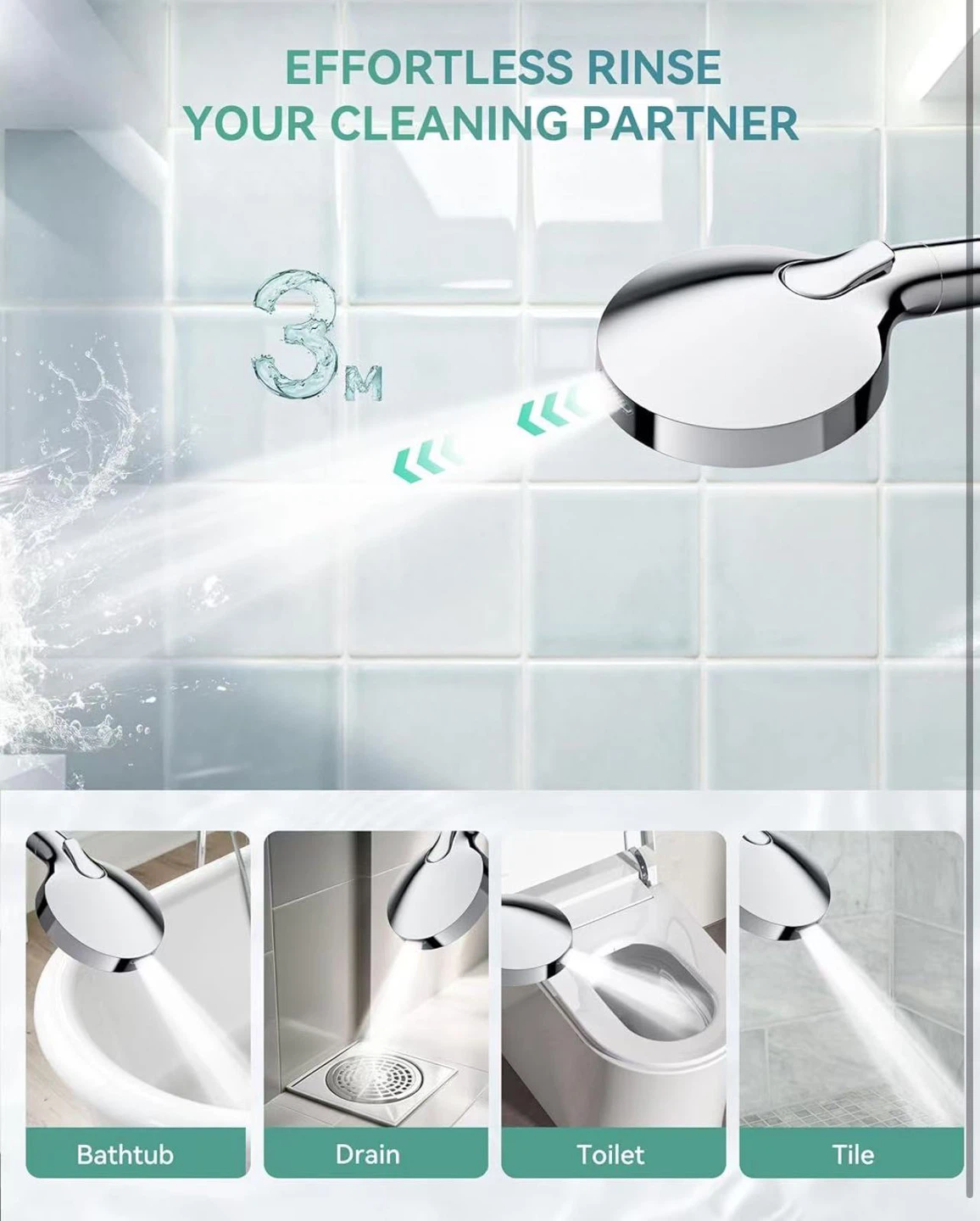 Filtration Shower Head - 10 Spray Modes - photo 5