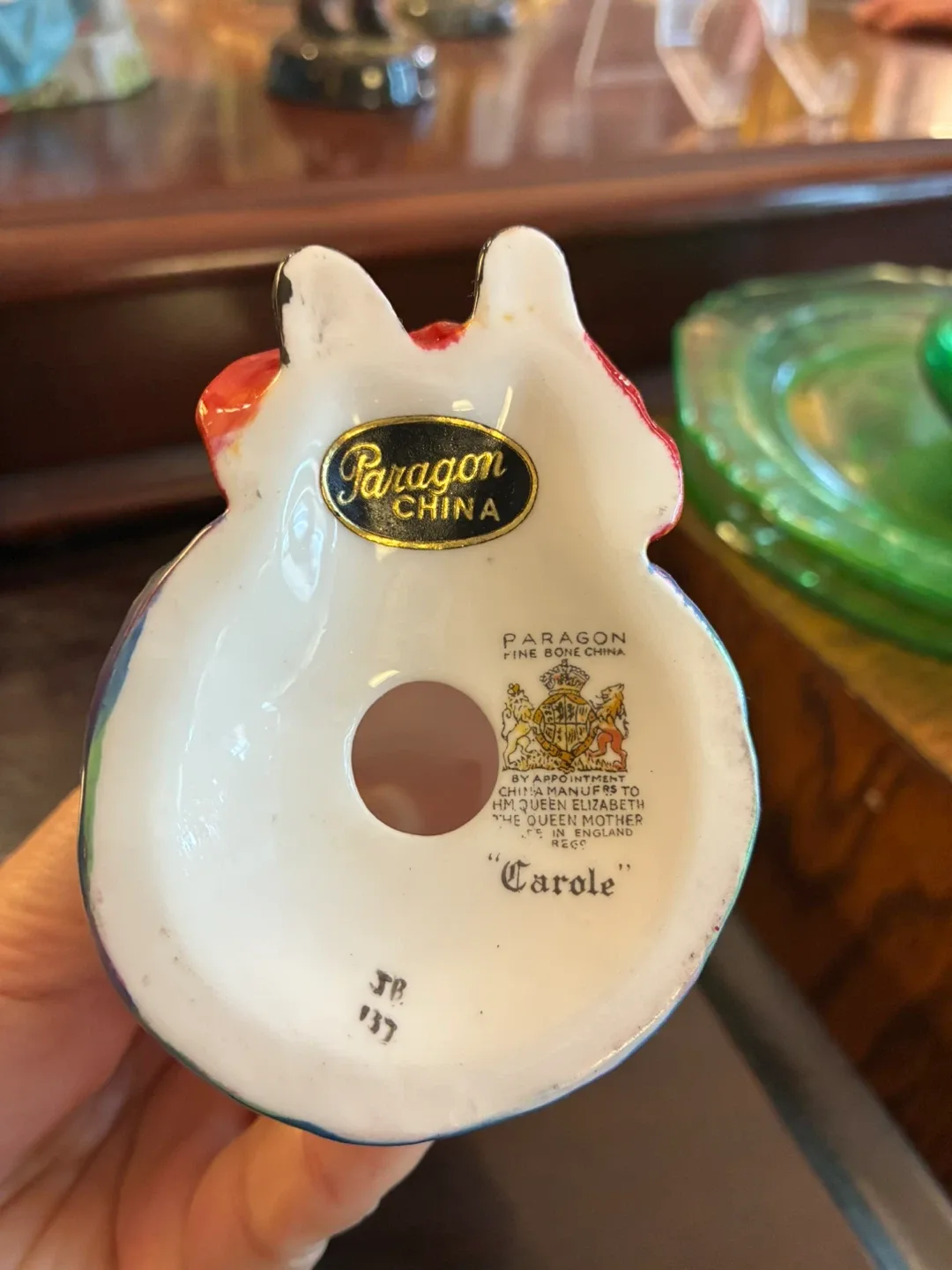 Paragon China Figurine - Carole image indicator(4)