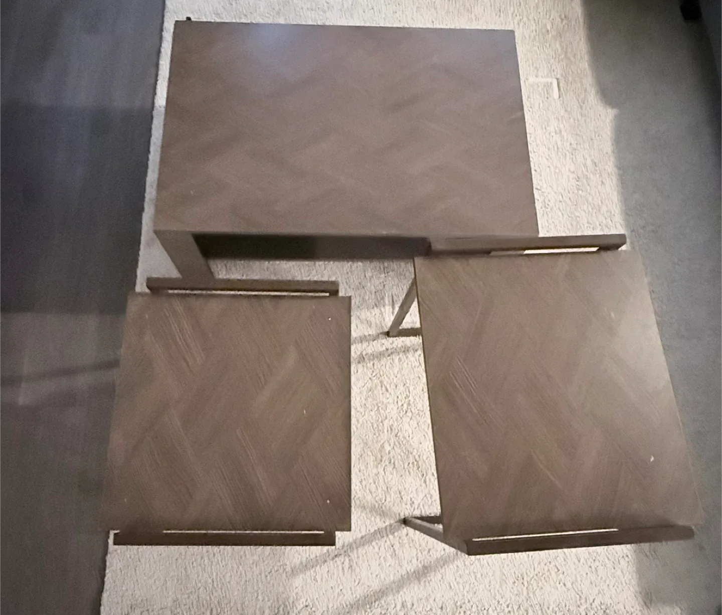 Coffee Table & End Table Set image indicator(2)