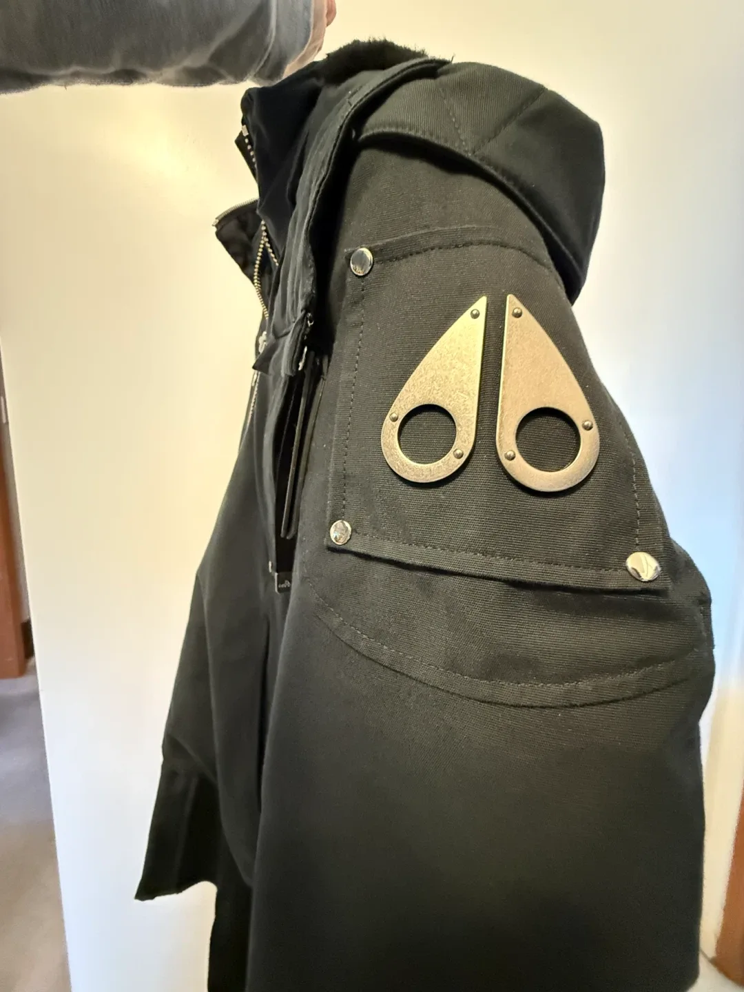 Moose Knuckles Bomber women  Jacket - Black S size image indicator(5)