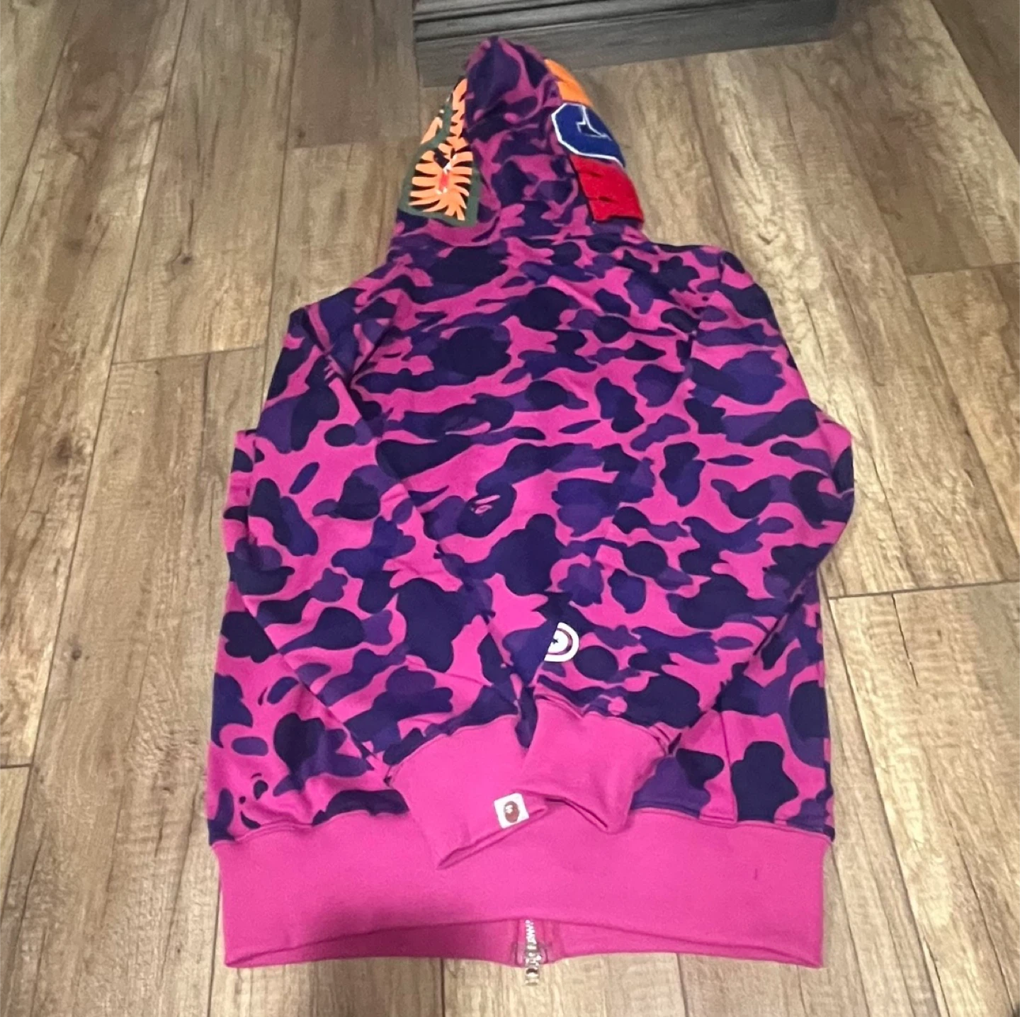 BAPE Shark Purple Hoodie - photo 3