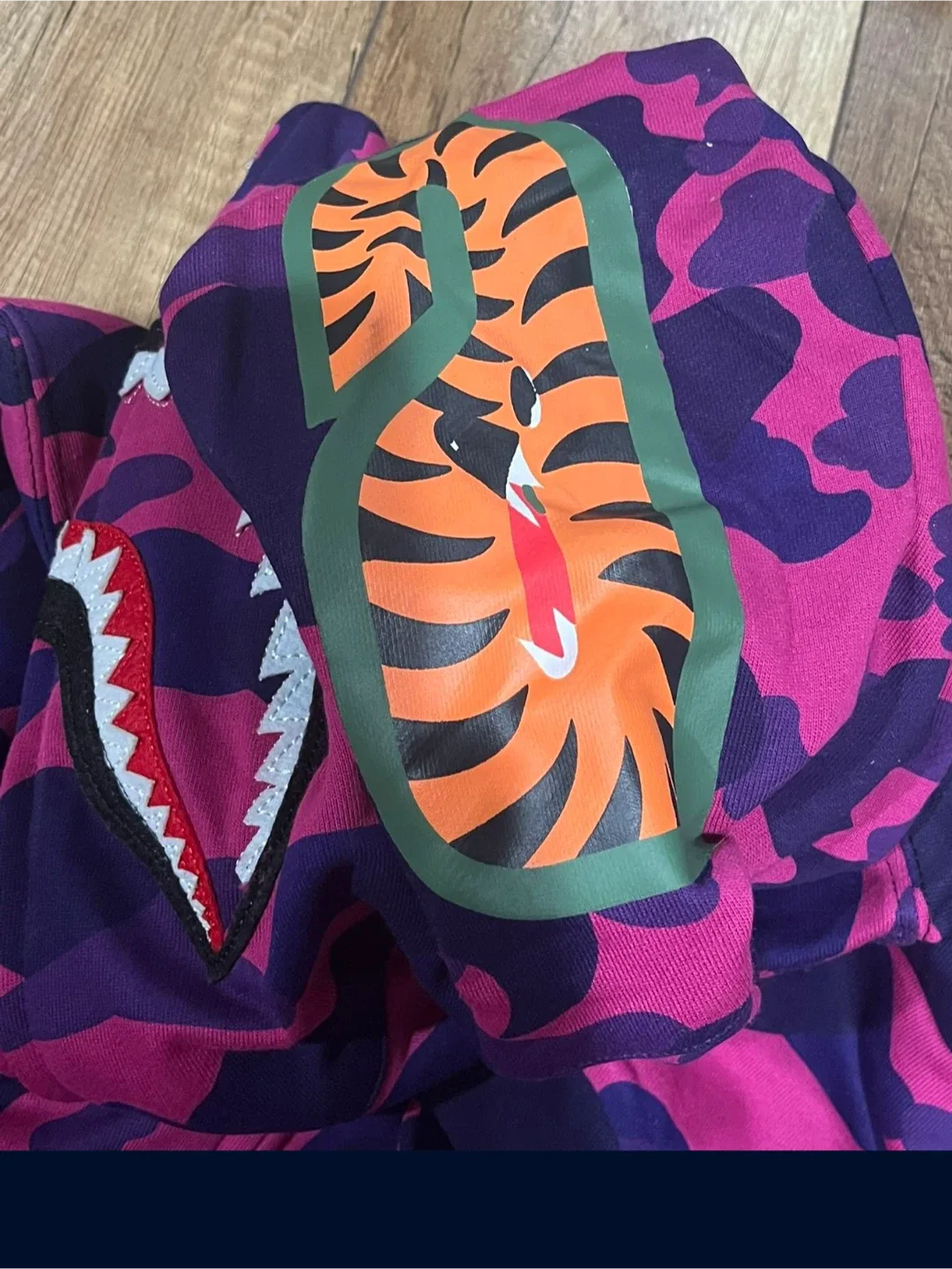 BAPE Shark Purple Hoodie image indicator(6)