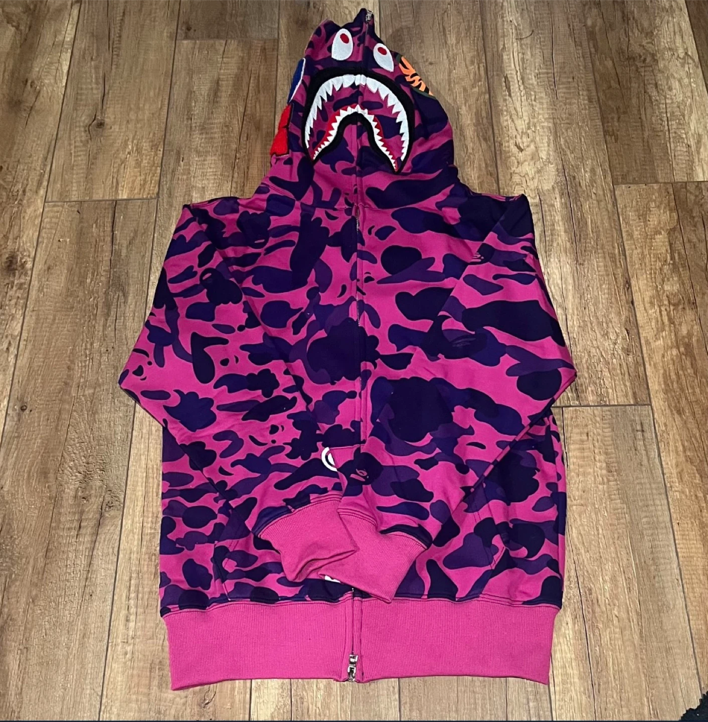 BAPE Shark Purple Hoodie - photo 2