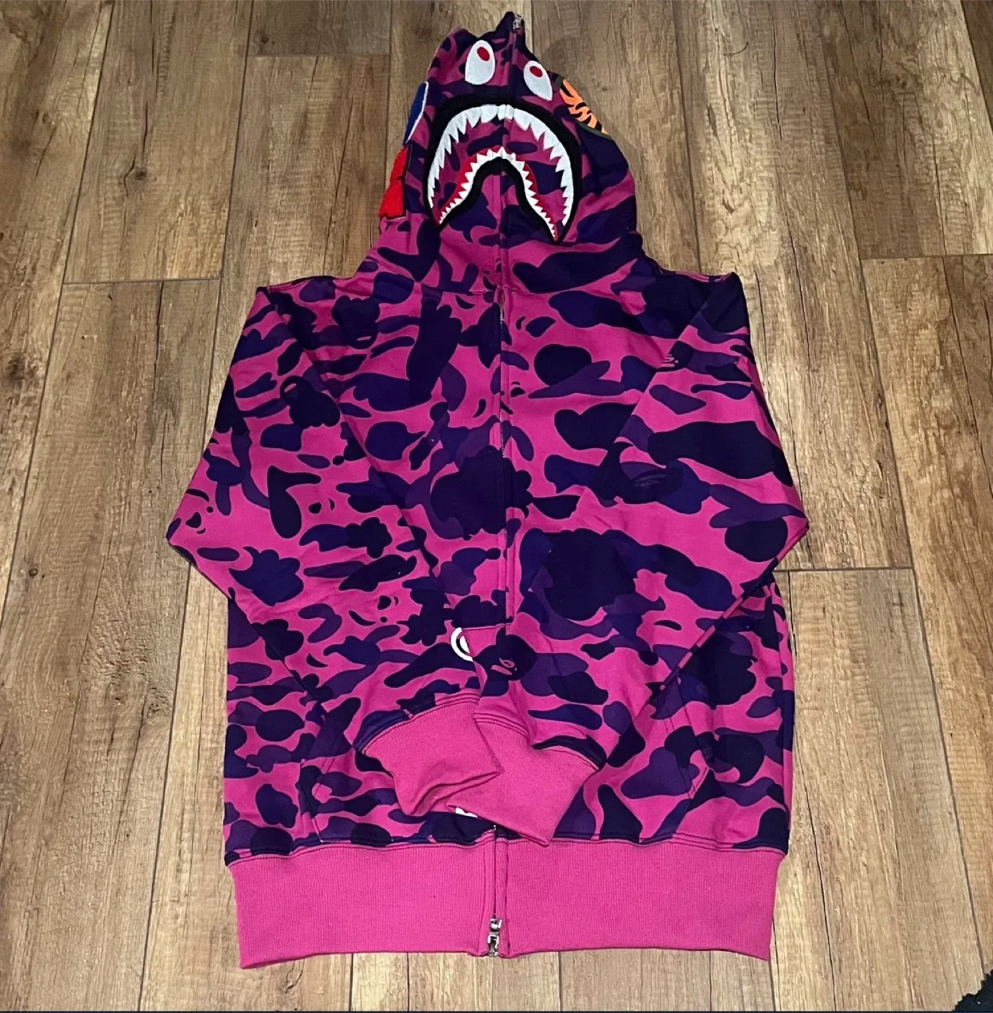 BAPE Shark Purple Hoodie image indicator(2)