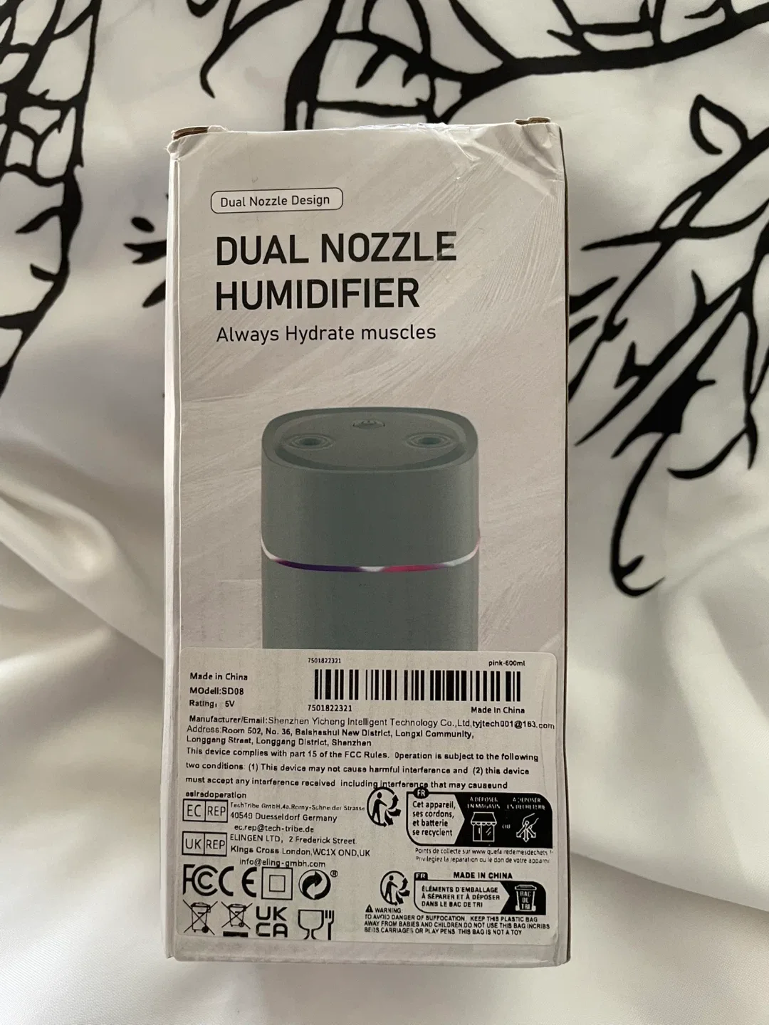 Free-Dual Nozzle Humidifier - New in Box! image indicator(3)