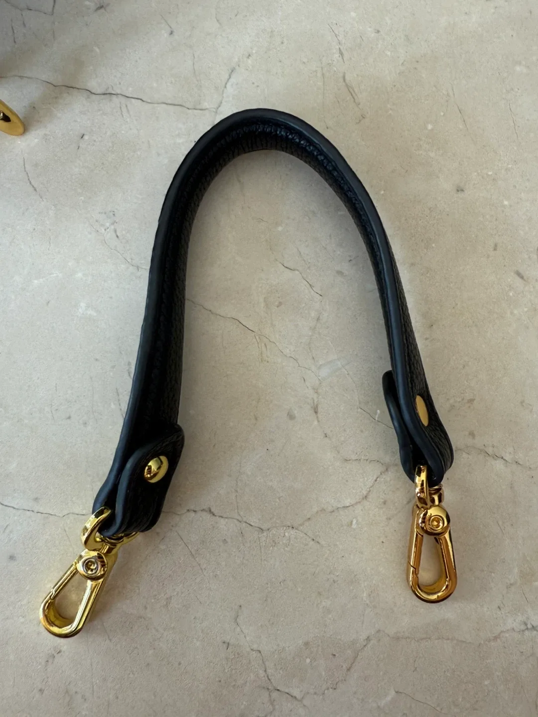 Black Leather Bucket Bag image indicator(6)