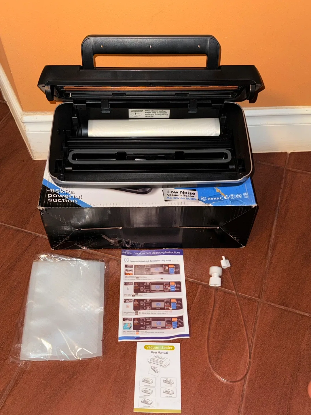 MZROT Vacuum Sealer - SV618 Model image indicator(6)