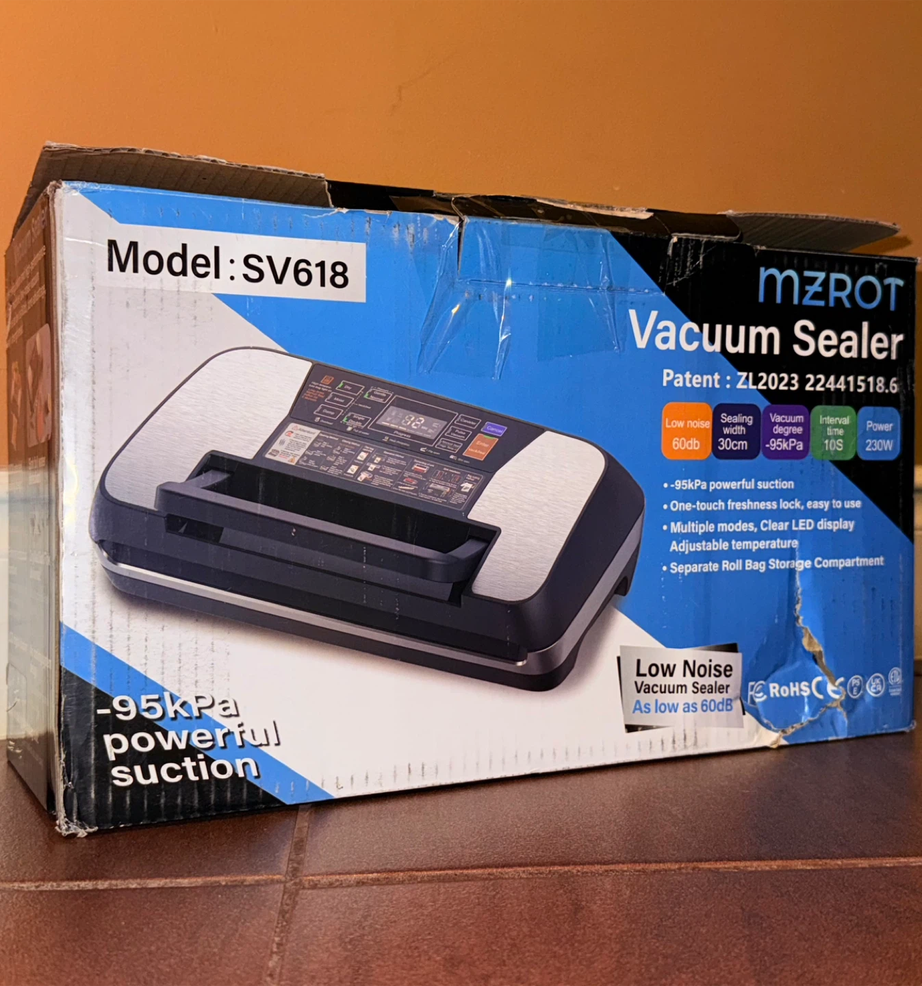 MZROT Vacuum Sealer - SV618 Model