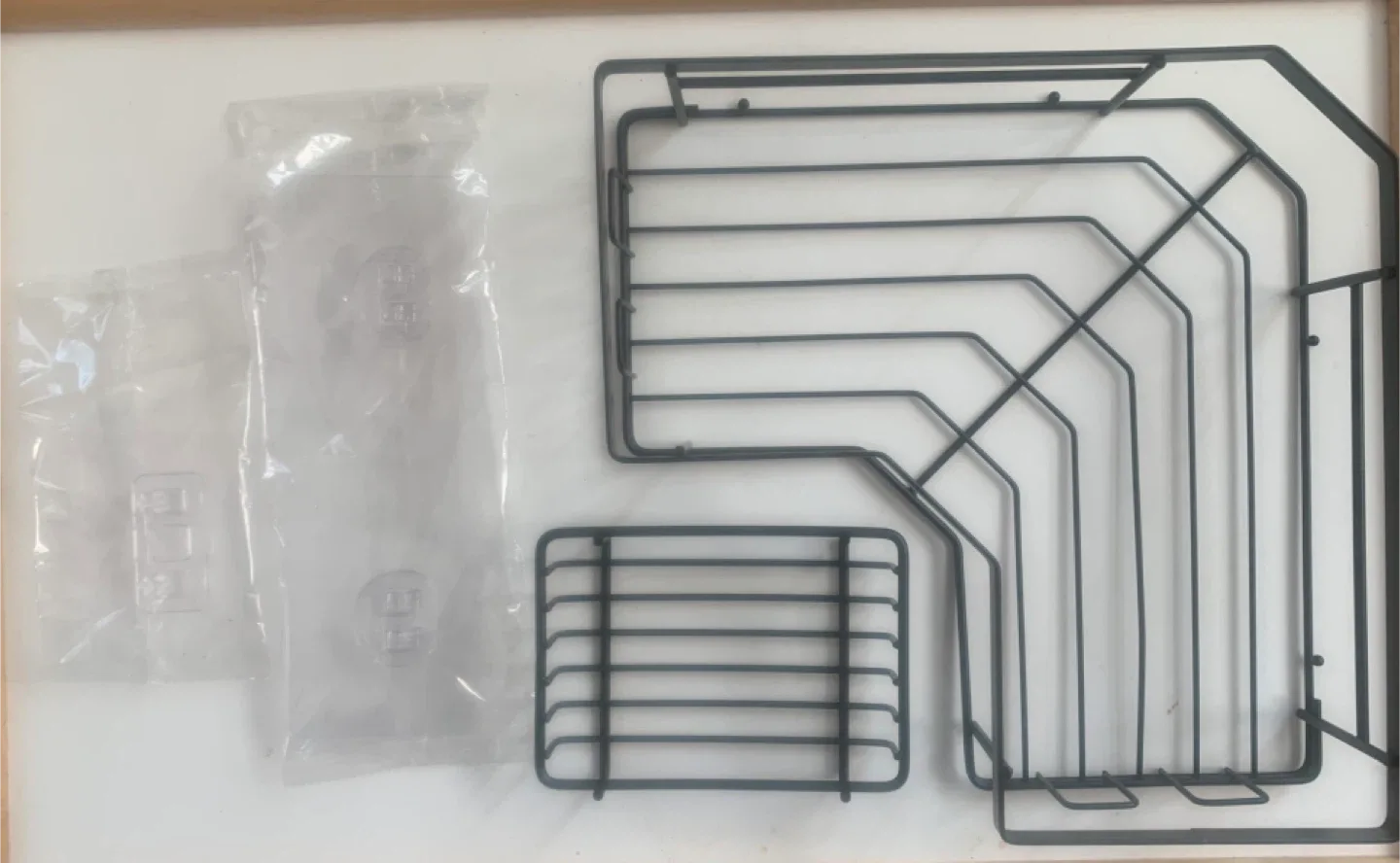 Corner Shower Caddy and soap dish - New in Box! image indicator(2)