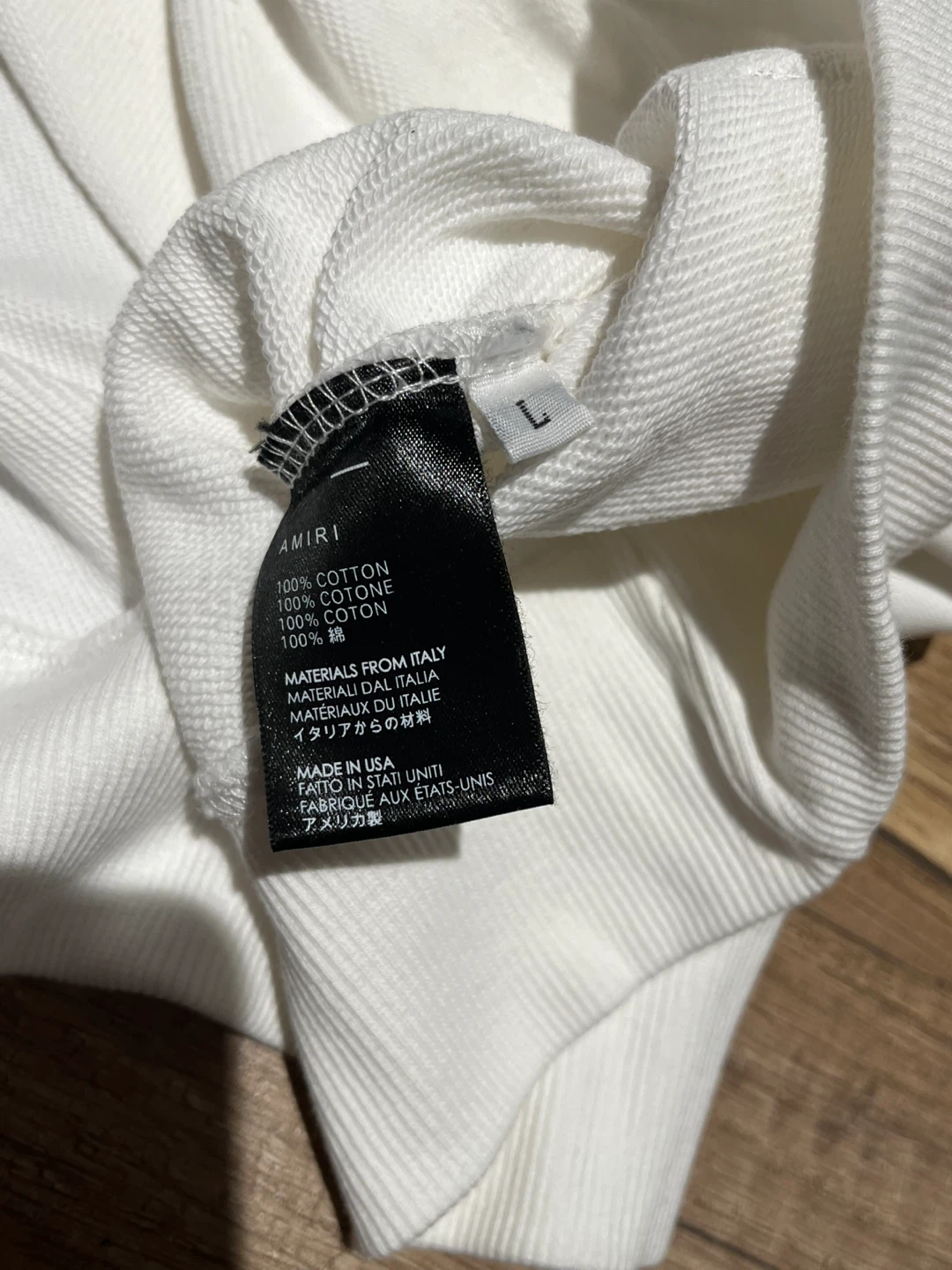 White Amiri Hoodie - photo 5