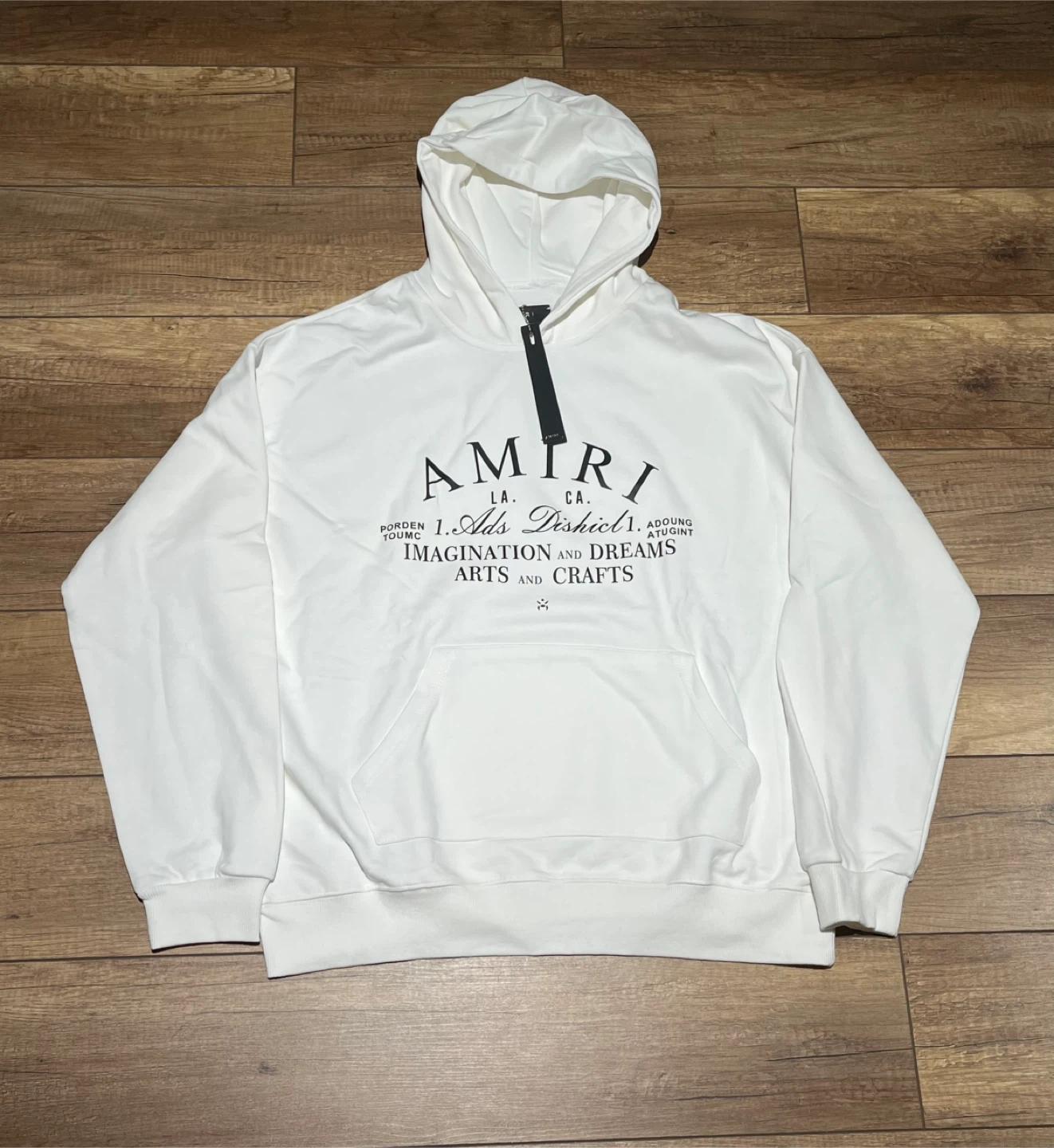 White Amiri Hoodie