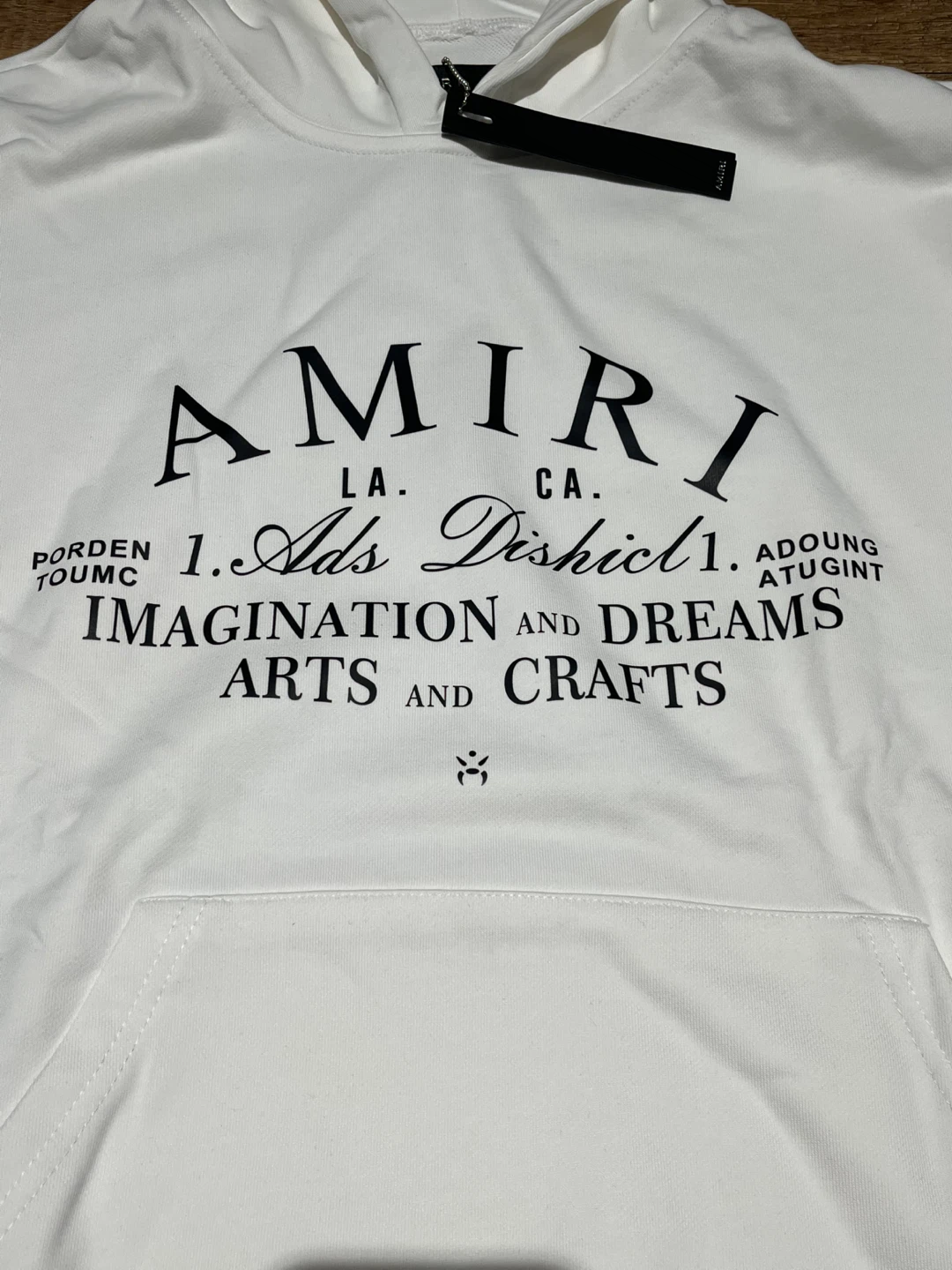 White Amiri Hoodie - photo 3