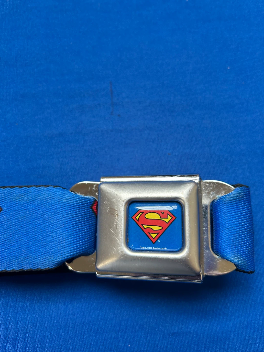 Buckle-Down Superman Belt