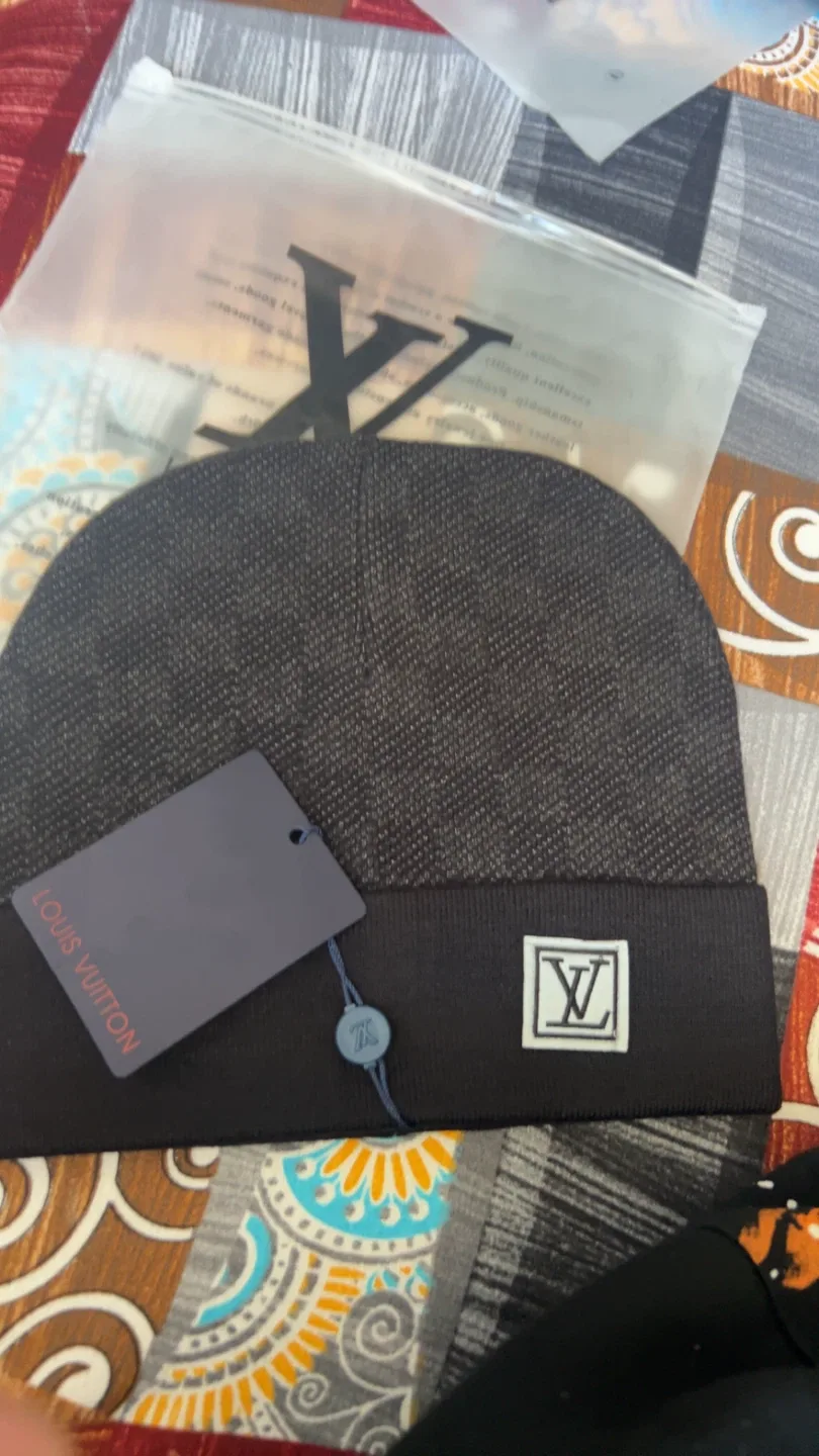 Louis Vuitton Beanie Hat - Black image indicator(2)