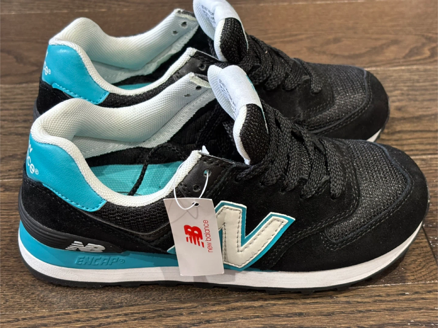 New Balance WL574CPR Kids Shoes - Size 5.5