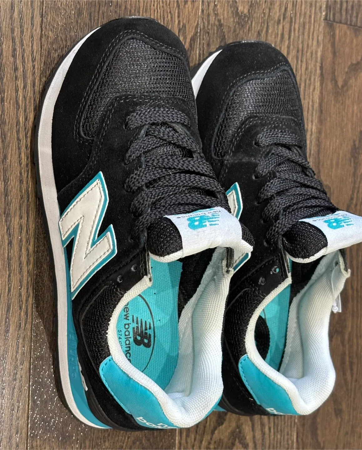 New Balance WL574CPR Kids Shoes - Size 5.5 image indicator(4)