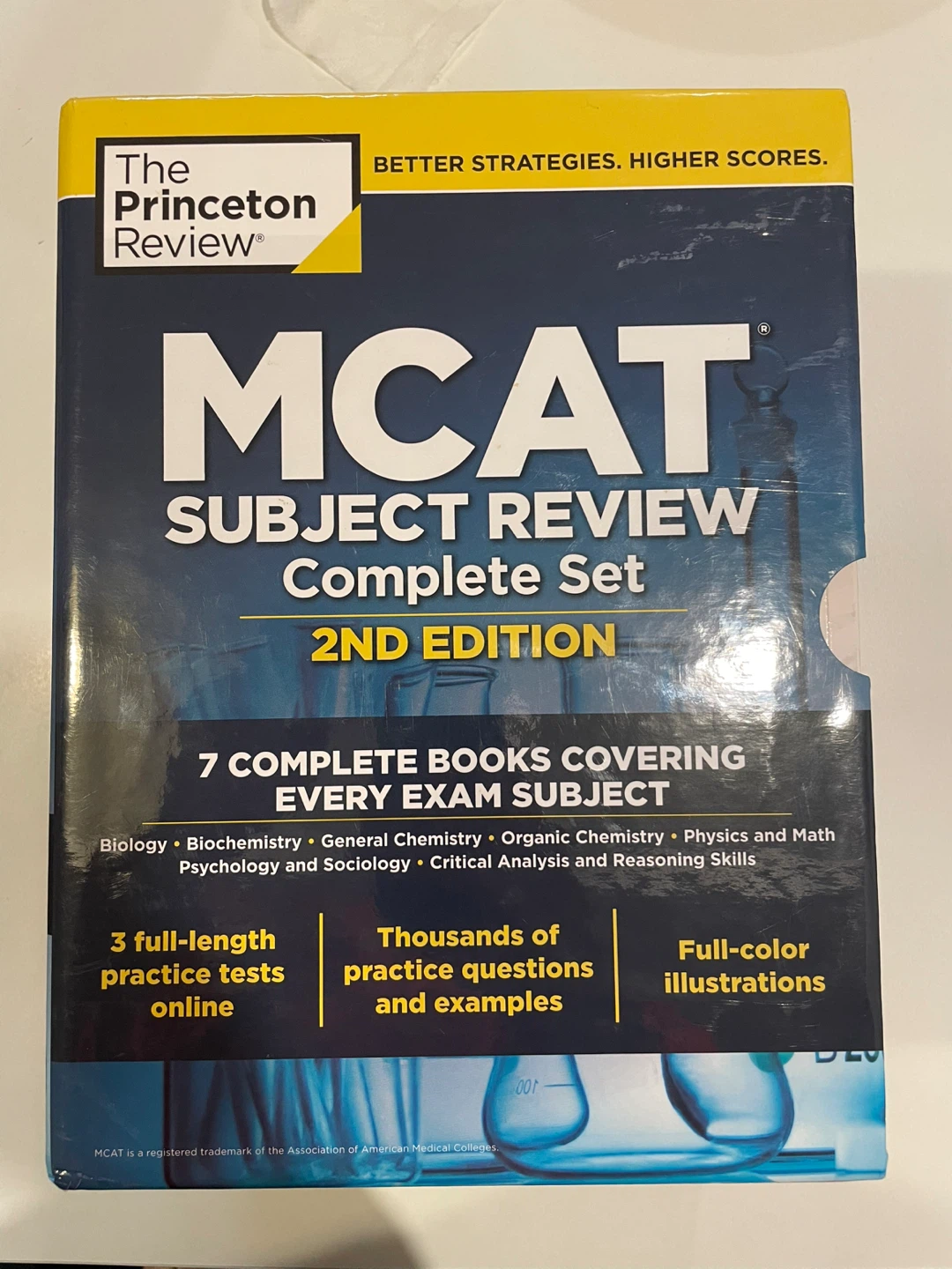 MCAT Kaplan Flashcards & Princeton Review Subject Review Set