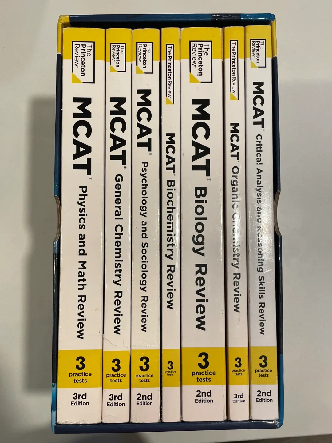 MCAT Kaplan Flashcards & Princeton Review Subject Review Set image indicator(2)