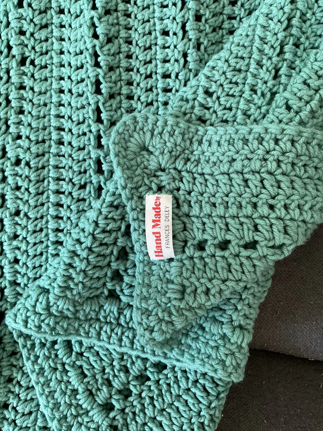 Handmade Crocheted Blanket - photo 2