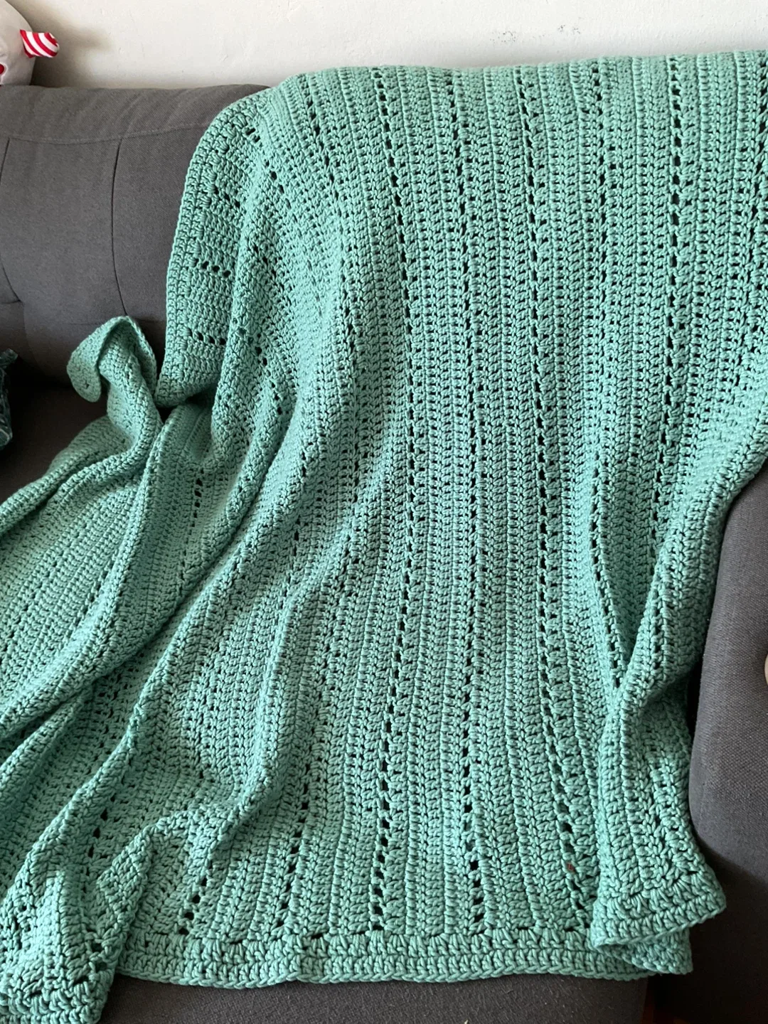 Handmade Crocheted Blanket thumbnail