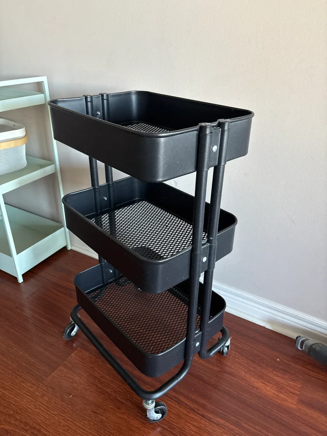 IKEA Raskog Utility Cart - Black thumbnail