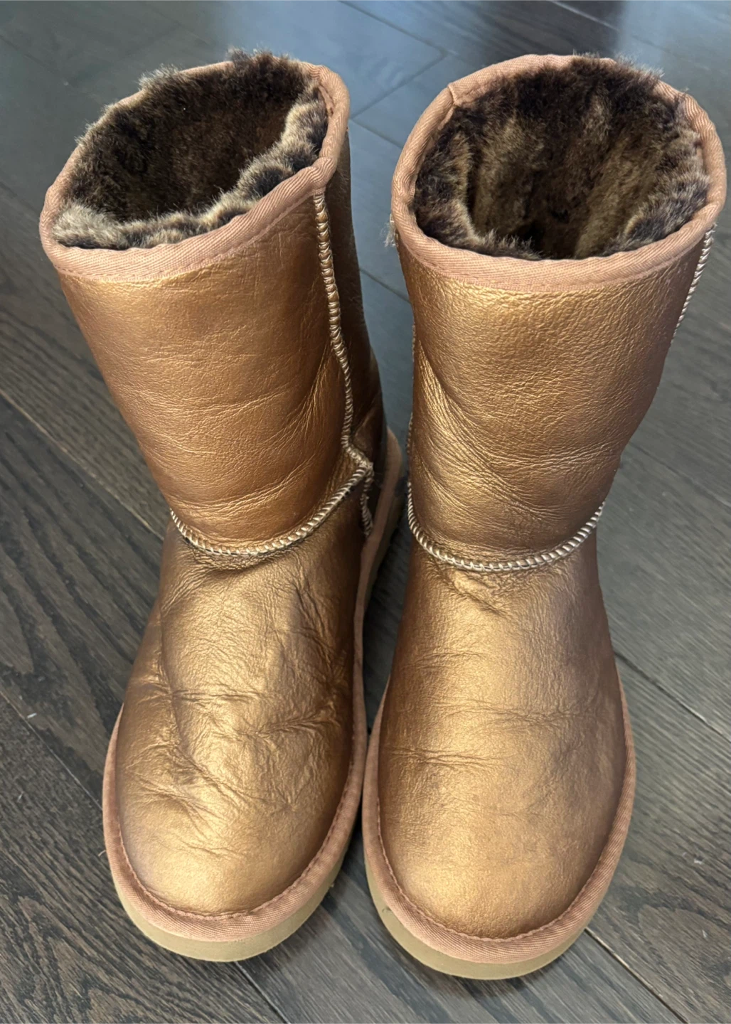 UGG Metallic Bronze Boots - photo 2