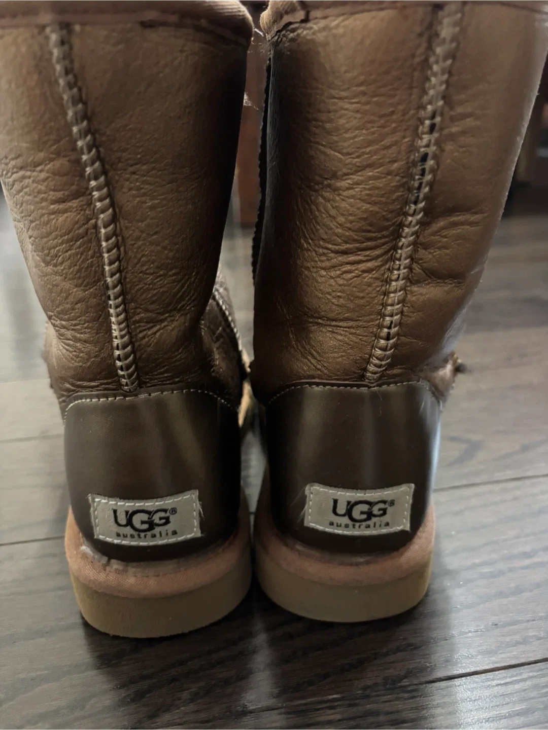UGG Metallic Bronze Boots thumbnail