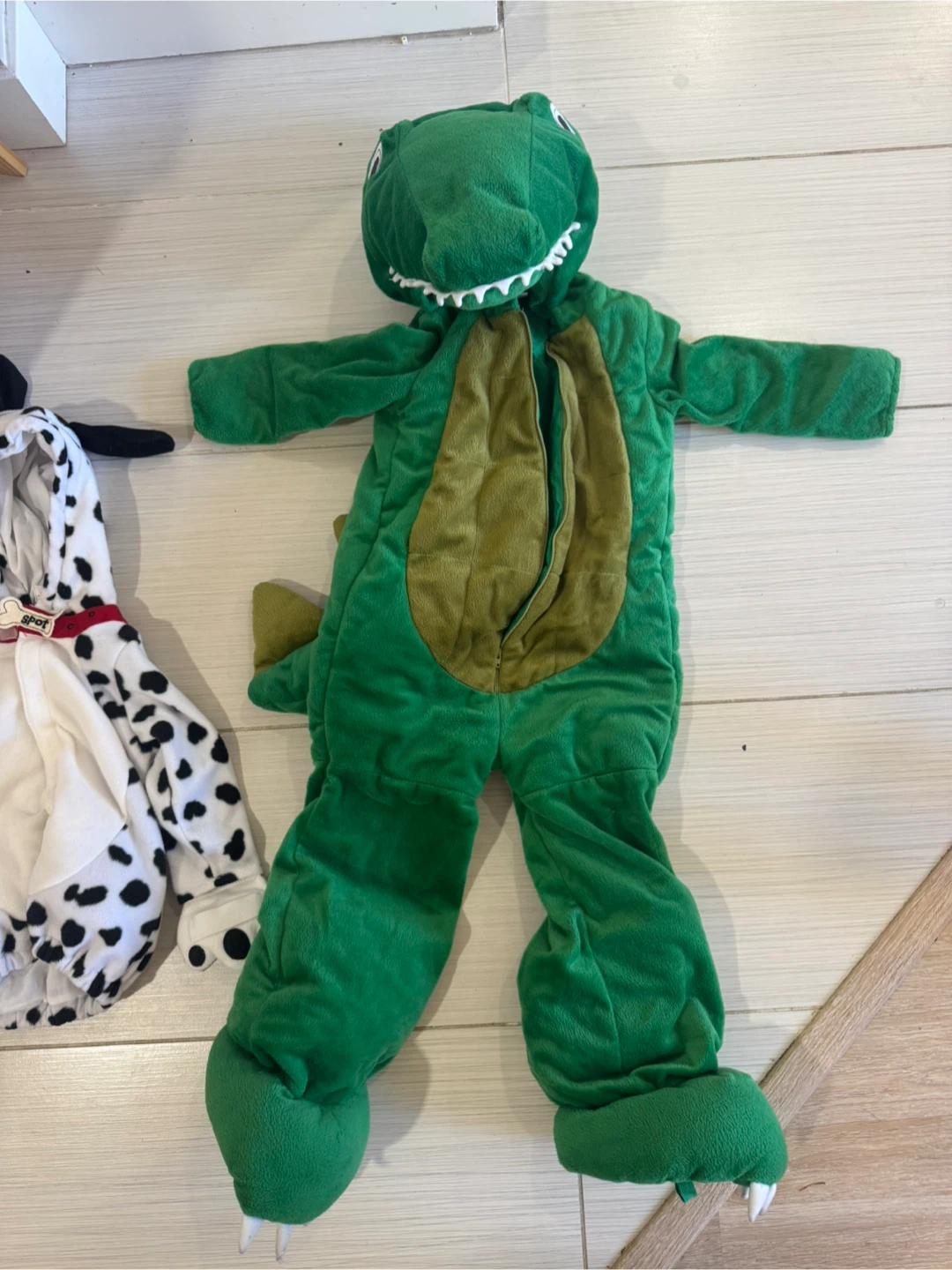 Toddler Green Dinosaur Costume