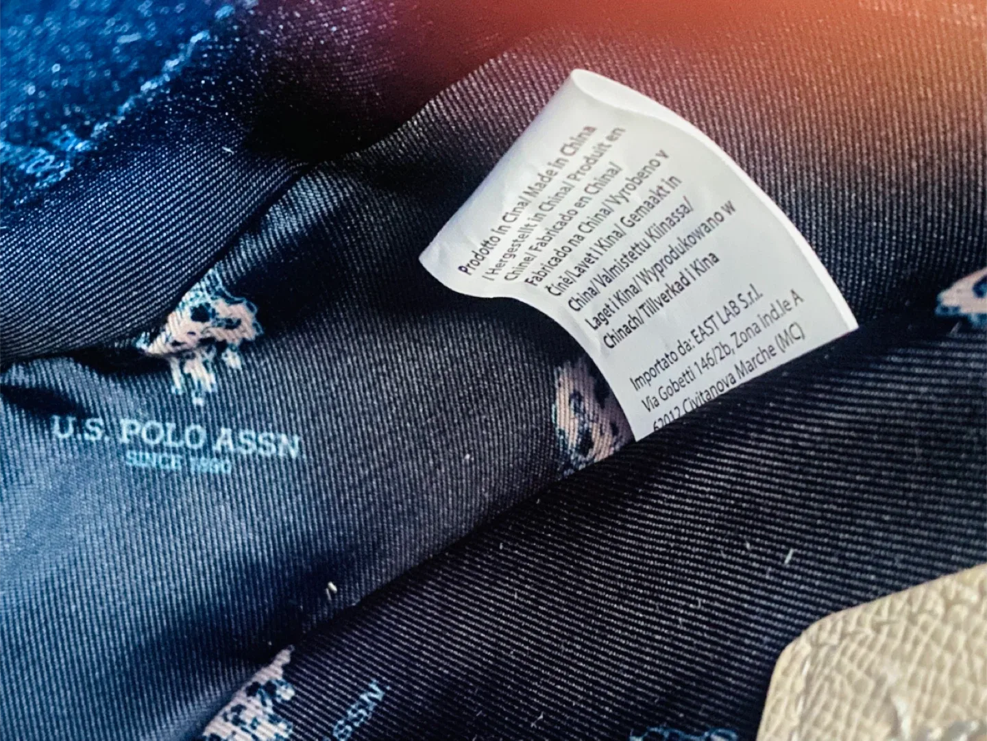 New (Unused) U.S. Polo Assn. Jones Small Hobo Bag - Beige image indicator(8)