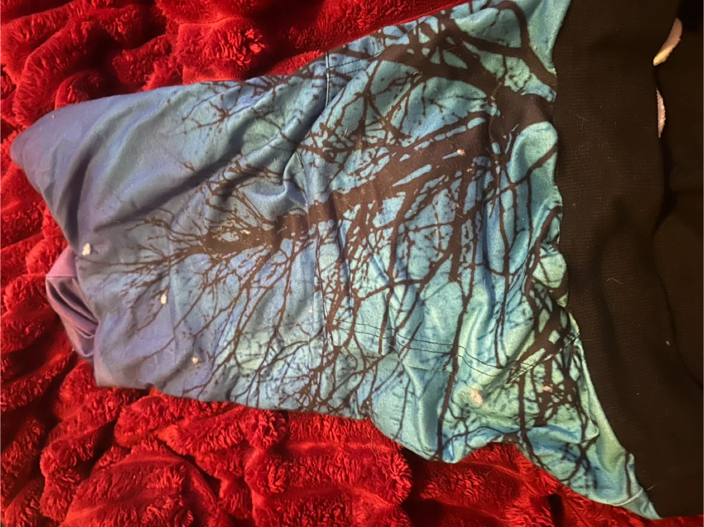 Tree Branch Patterned hoodie