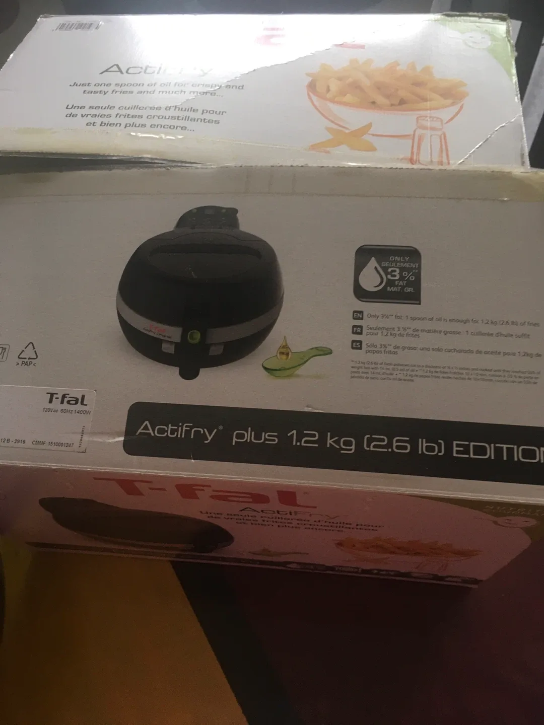T-fal ActiFry Air Fryer Plus image indicator(7)