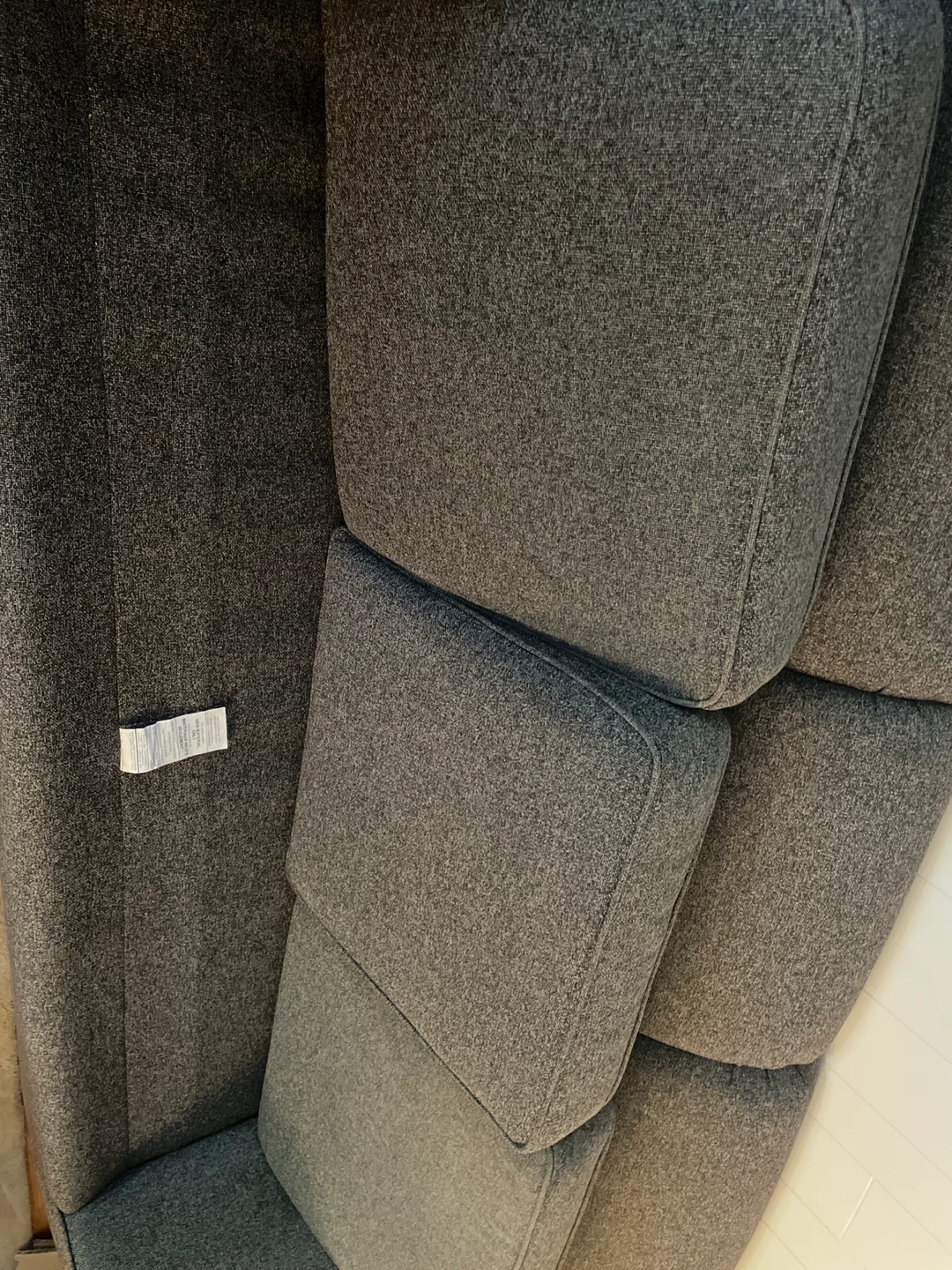 Grey 3-Seater Sofa - Like New! - photo 4