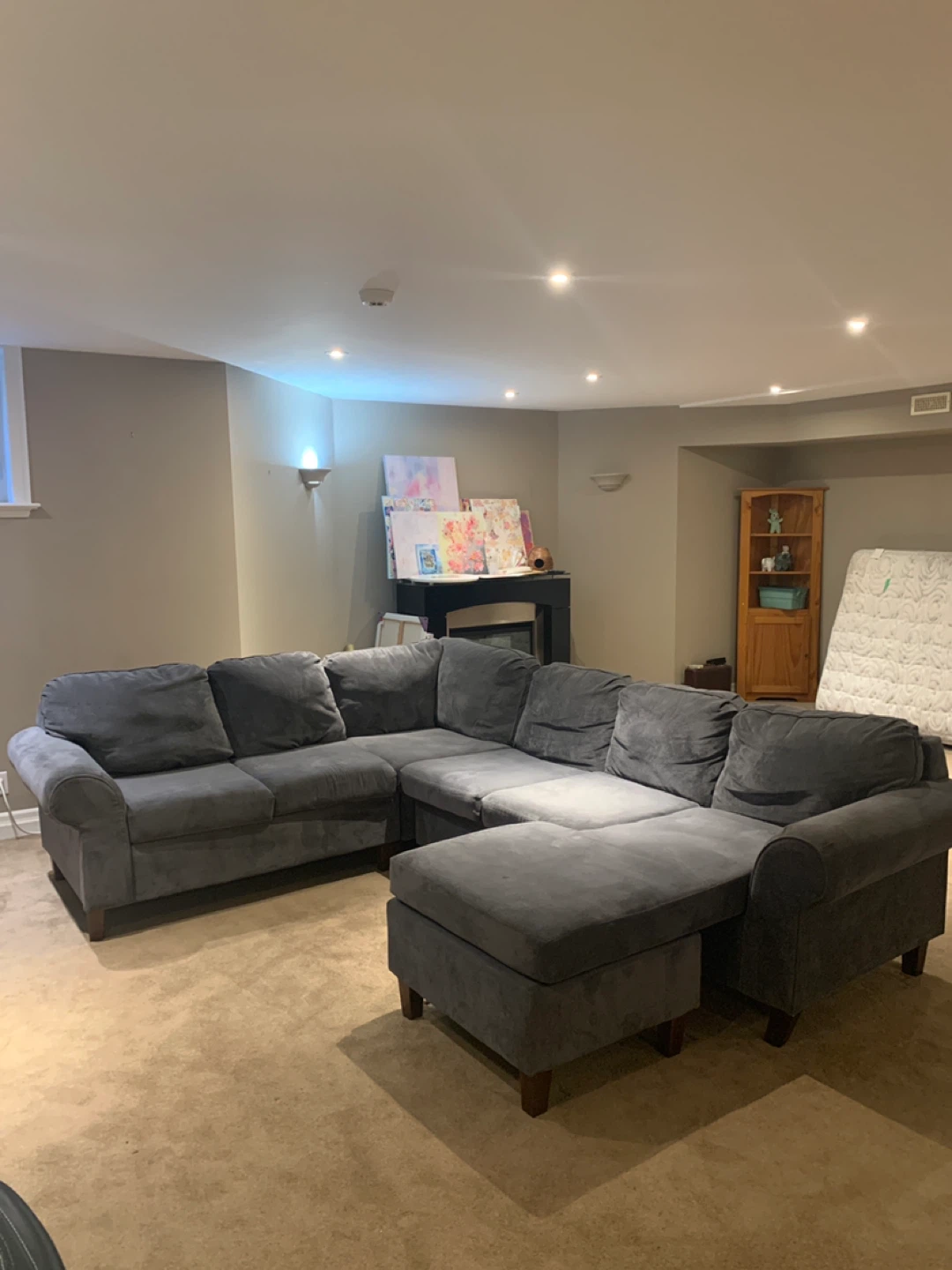 Grey Sectional Sofa