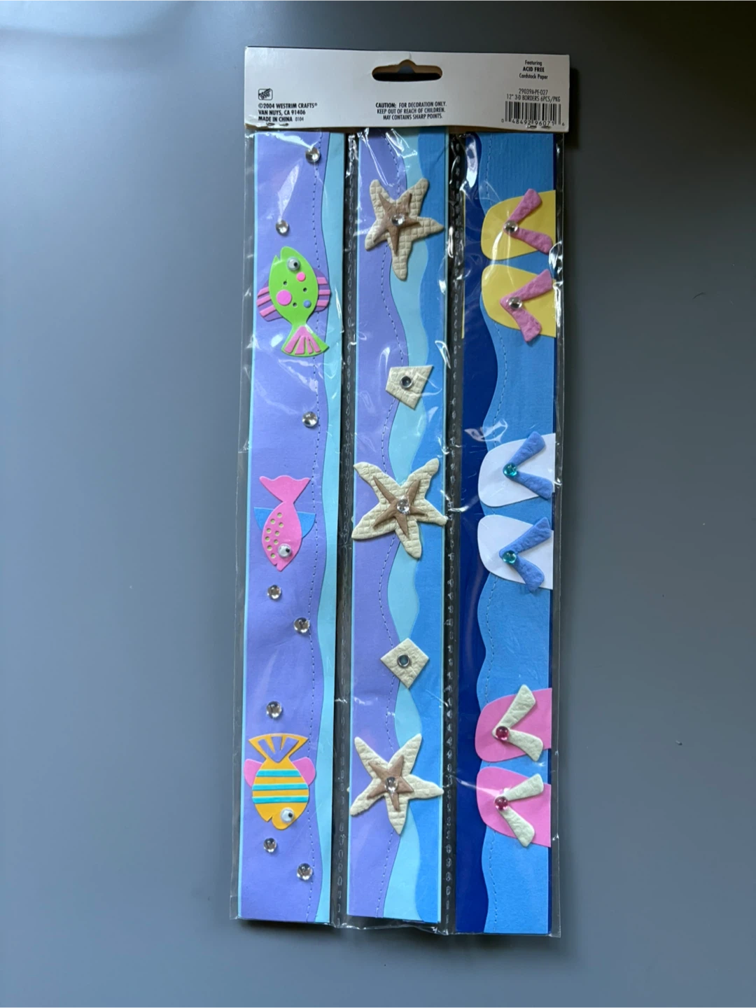 Paperbilities 3D Borders 12” - Beach Theme - photo 3