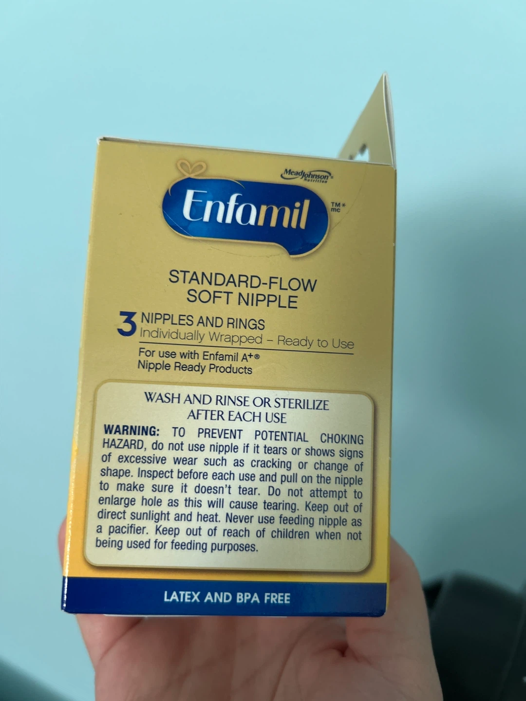 Enfamil Standard-Flow Soft Nipple, 3 Pack - photo 2