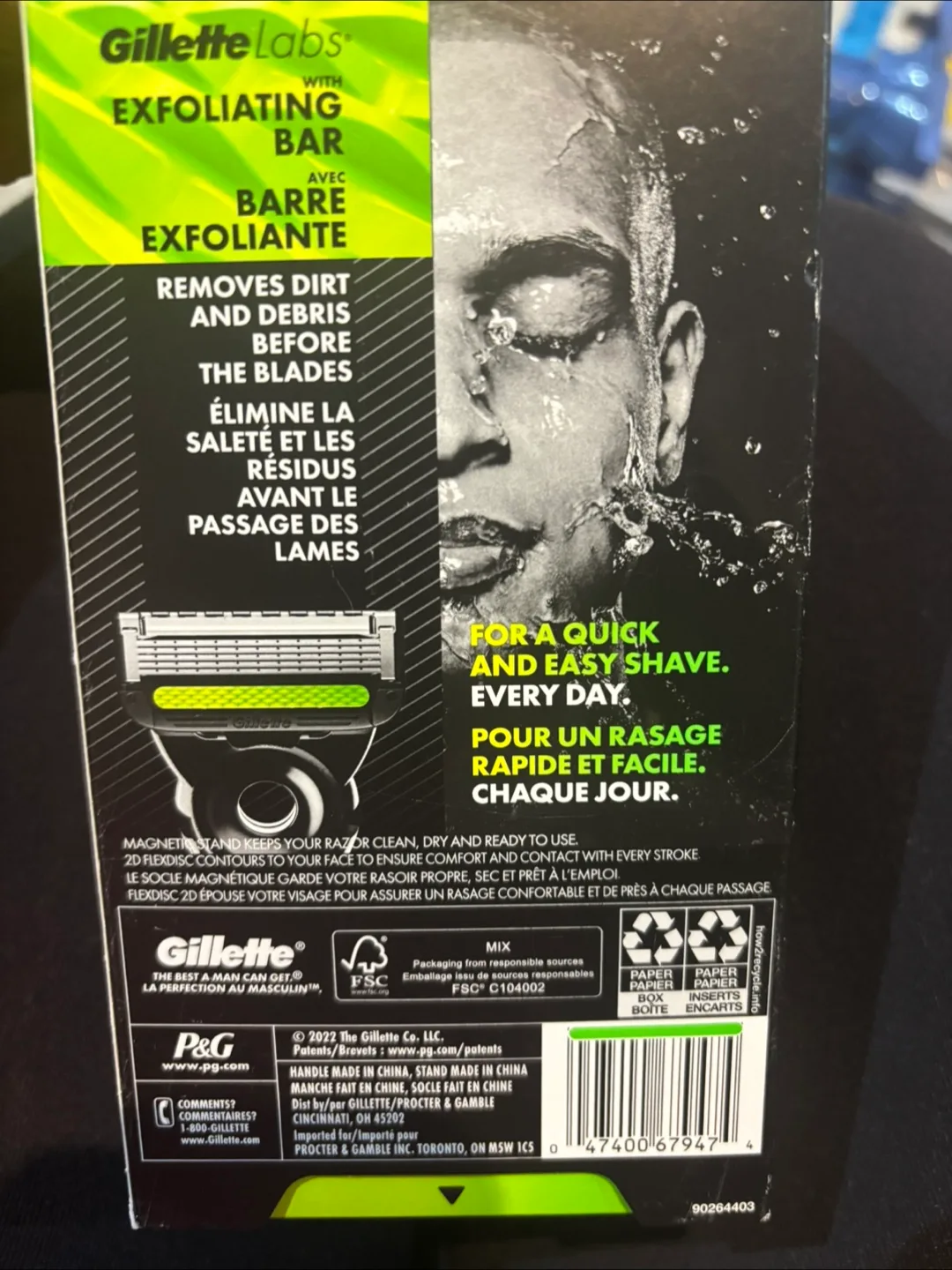 GilletteLabs Exfoliating Bar Razor - New in Box image indicator(3)