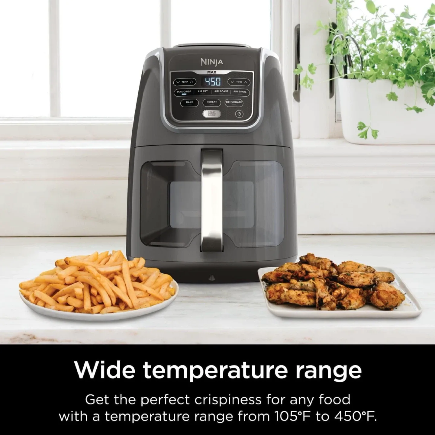 Ninja Max XL Air Fryer - 5.5 qt Capacity image indicator(8)