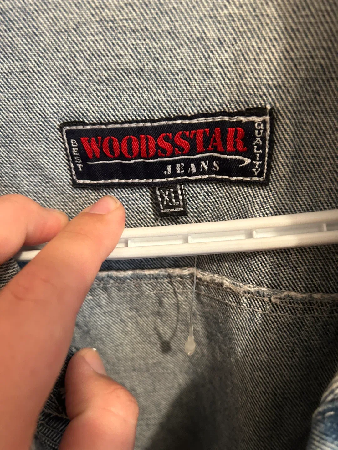 Woodstar Jeans Denim Jacket - Size XL image indicator(4)