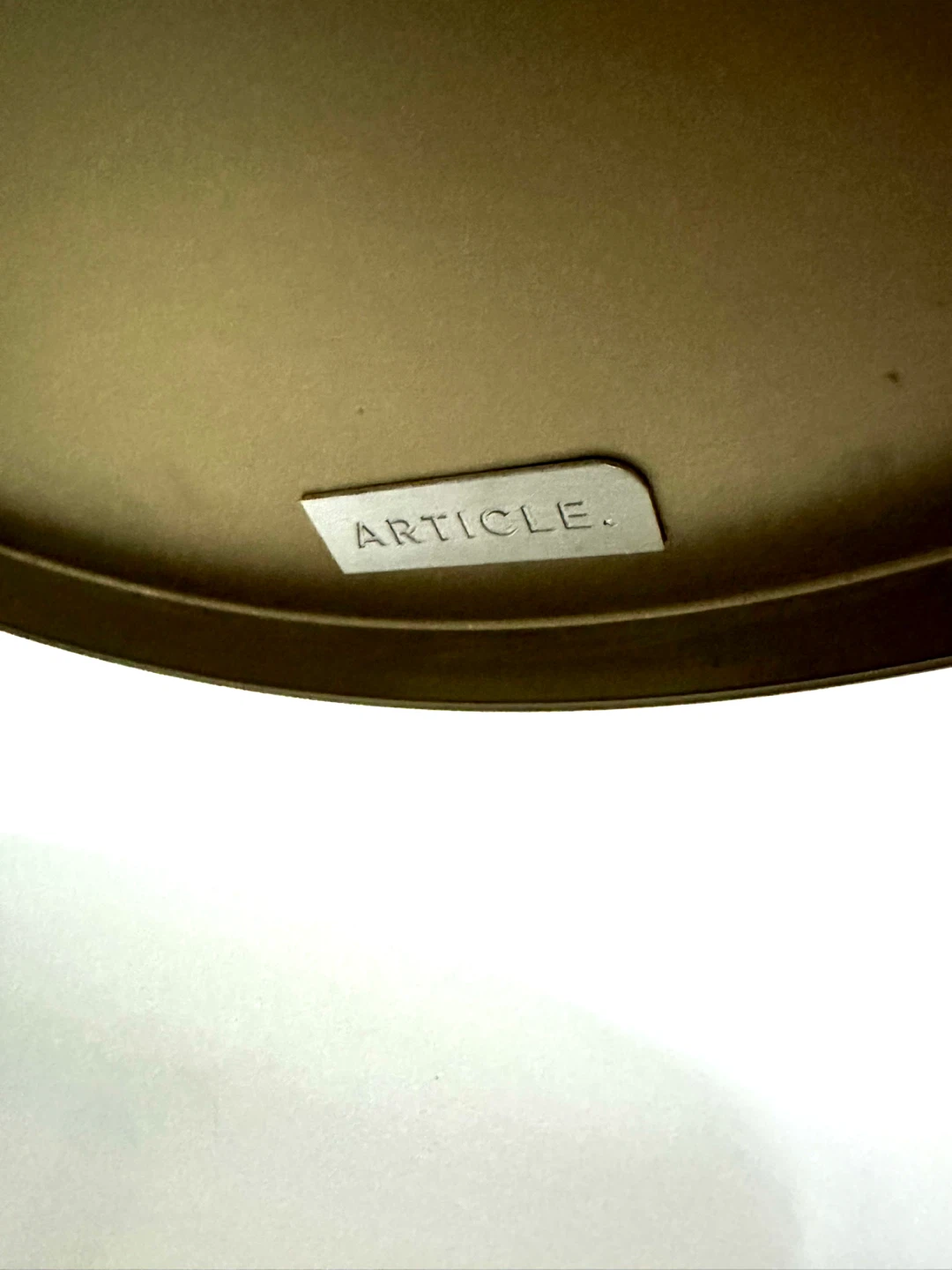 Article Brass Accent Table - photo 5