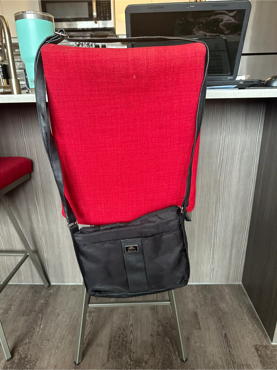 Roots 73 Black Crossbody Bag