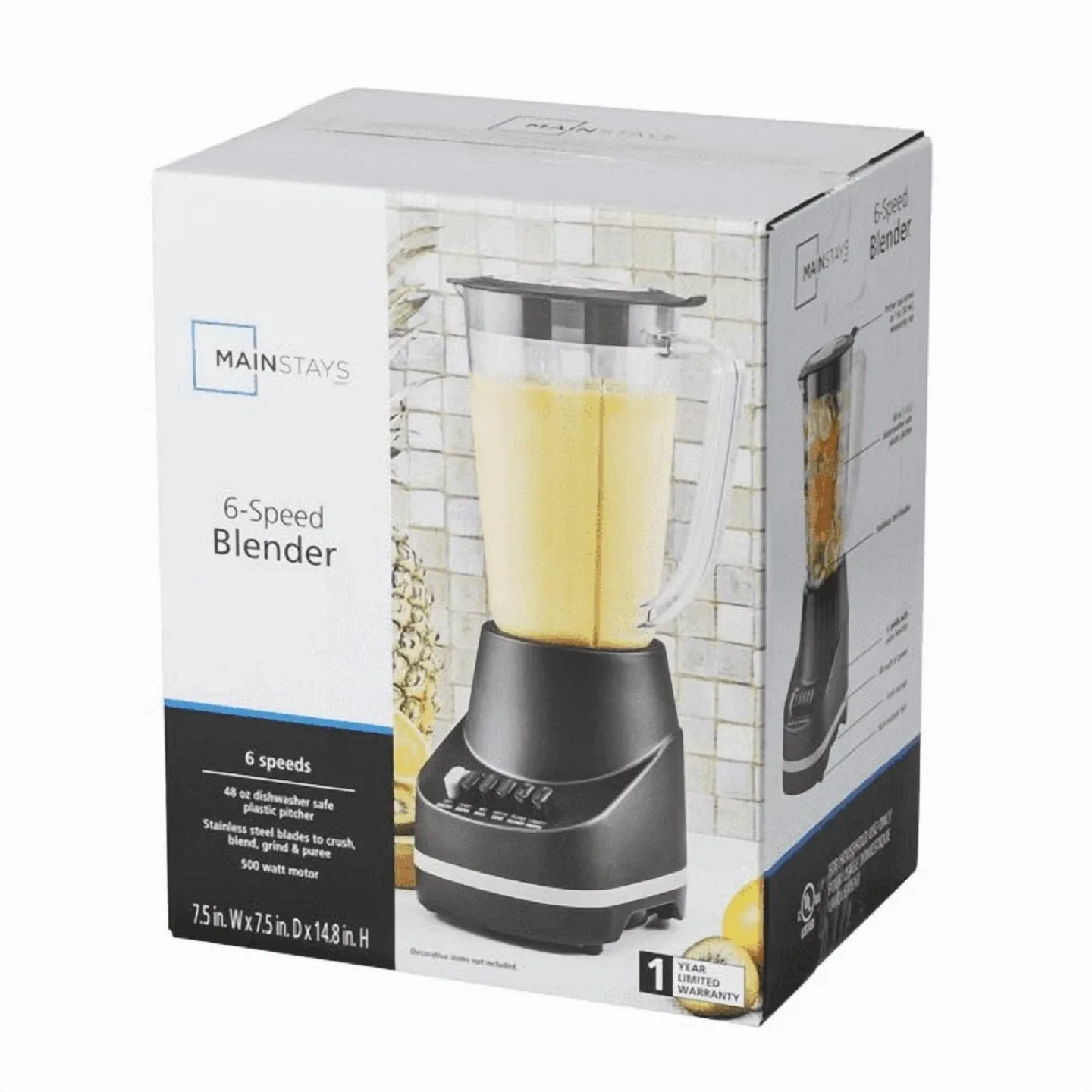 Mainstays 6-Speed Blender - Like New! image indicator(6)