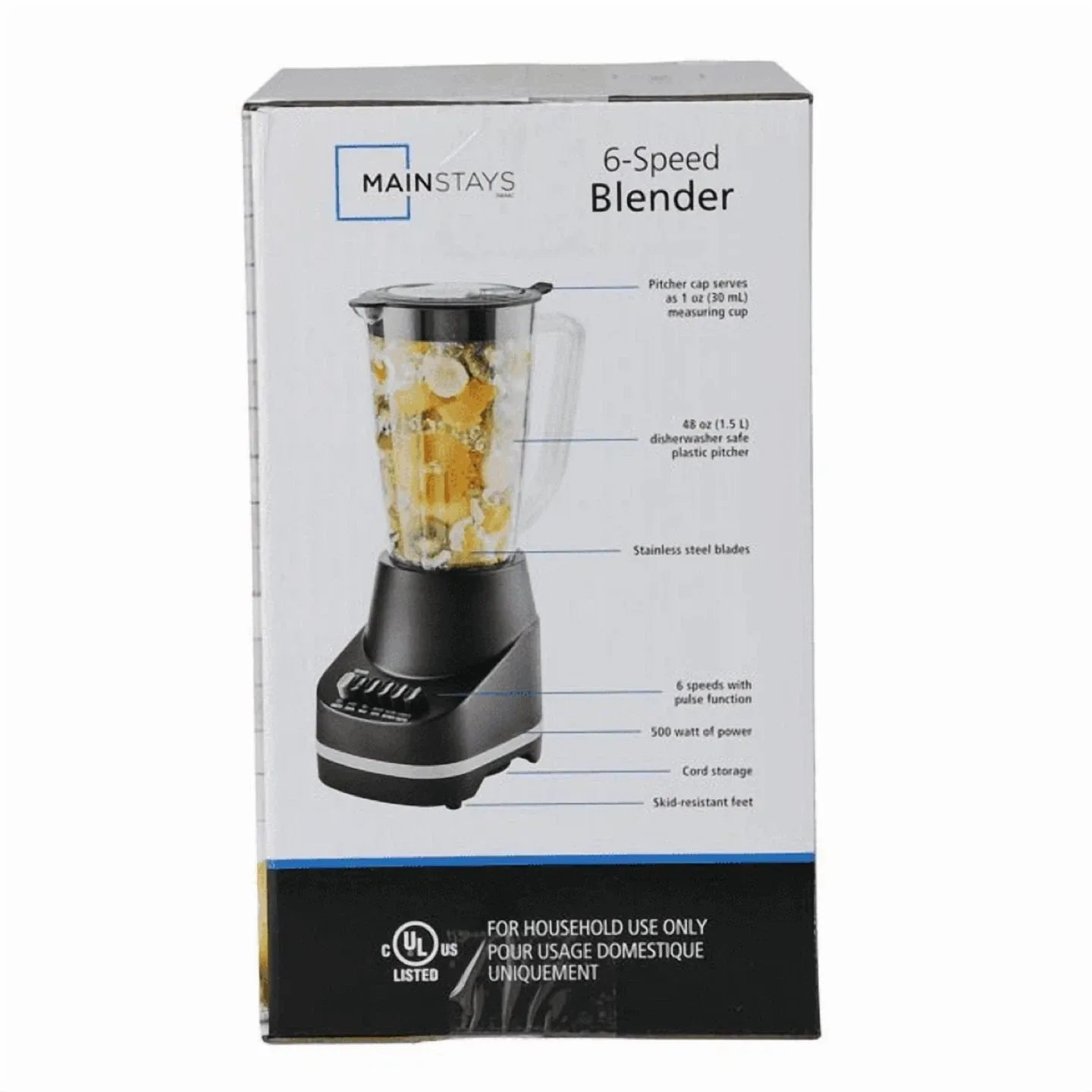 Mainstays 6-Speed Blender - Like New! image indicator(5)